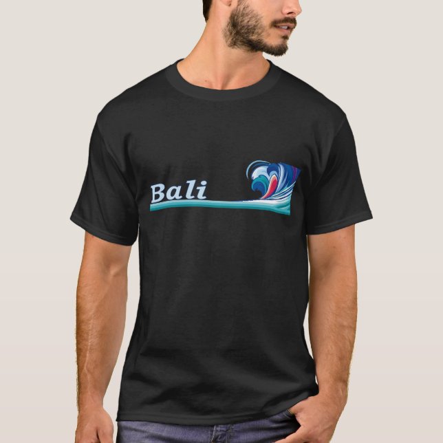 Bali Indonesien T Shirt (Framsida)