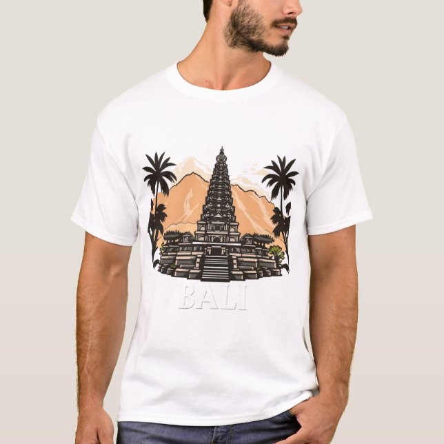 BALI INDONESIEN T SHIRT (Framsida)