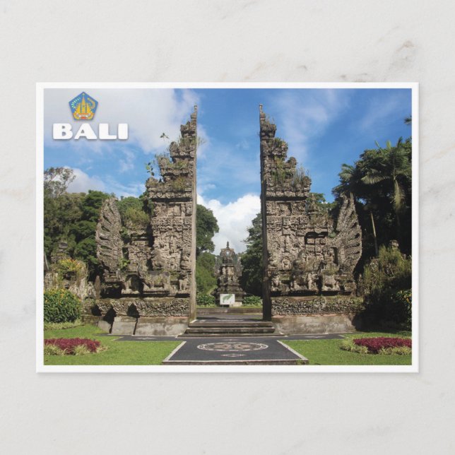 Bali - Indonesien Vykort (Framsida)