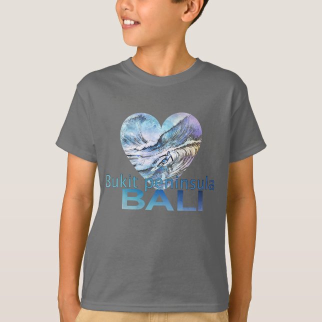 Bali Kärlek T Shirt (Framsida)