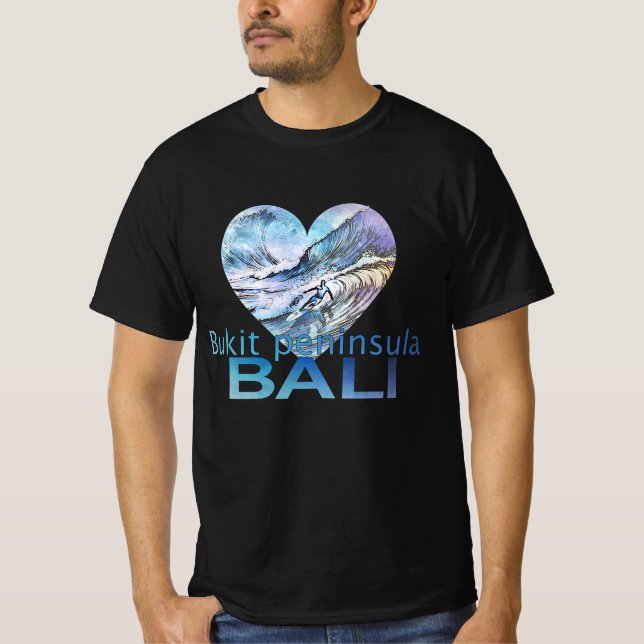 Bali Kärlek  T Shirt (Framsida)