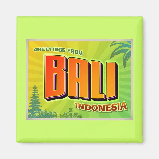 BALI MAGNET (Framsidan)