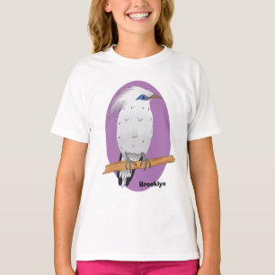 Bali Myna tropiska exotiska fåglar T Shirt