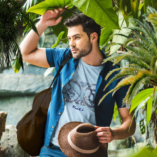 Bali Nights Batik Ornament 4 Tee Shirt