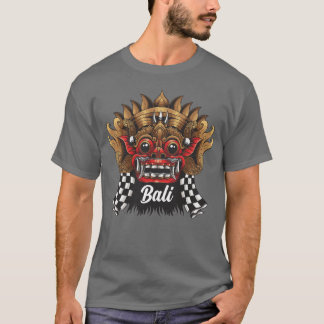 Bali-öns barong balinese mask konst t shirt