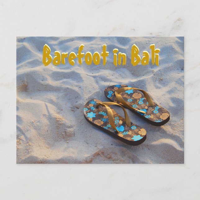 Bali - önskar du var här vykort (Framsida)