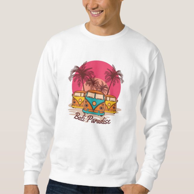 Bali Paradise Lång Ärmad Tröja (Framsida)
