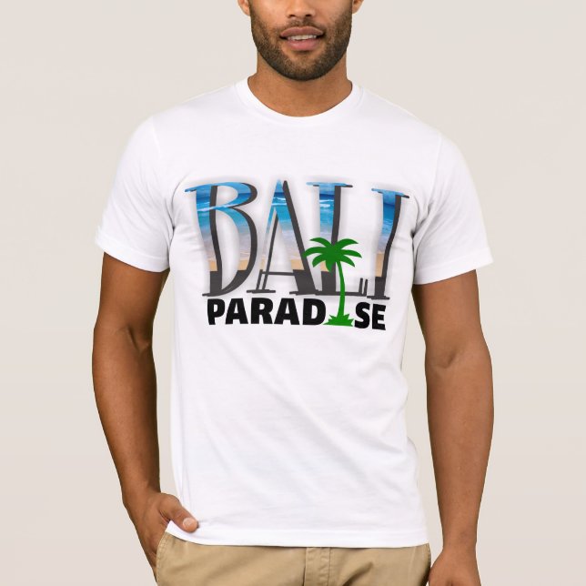 Bali paradisT-tröja T Shirt (Framsida)