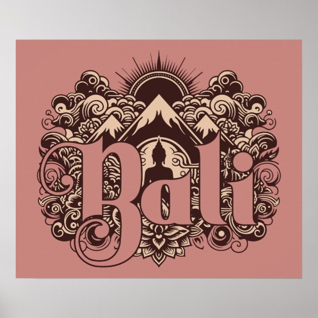 Bali Poster (Framsidan)