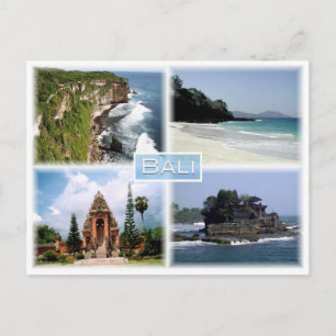 Bali - Pura Luhur Uluwatu - Padangbai Secret Beach Vykort