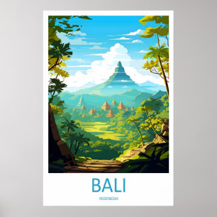 Bali Resemålning Väggkonst Bali Vägghängning Hem