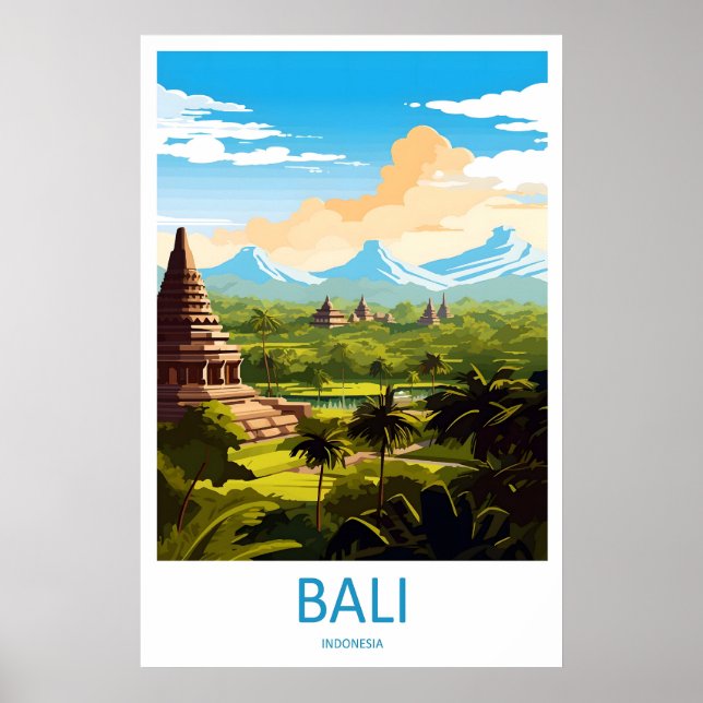 Bali Resemålning Väggkonst Bali Vägghängning Hem (Framsidan)