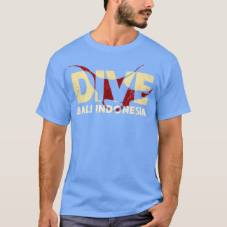 Bali Scuba Dive Manta Ray Diving T Shirt