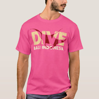 Bali Scuba Dive Manta Ray Diving T Shirt