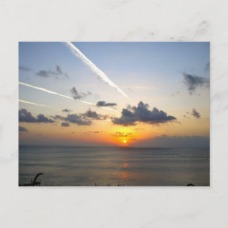 Bali solnedgång vykort