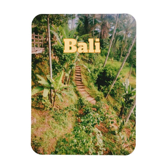 Bali Souvenir Flexibelt Fotomagnet Magnet (Vertikal)