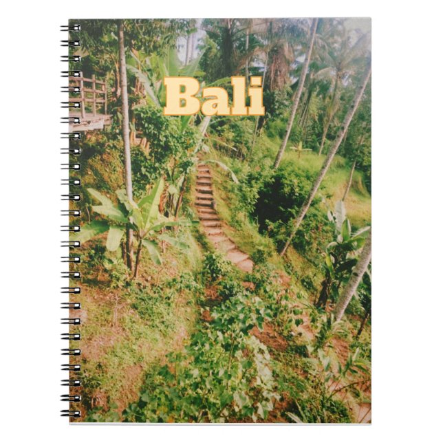 Bali Souvenir Flexible Photo Magnet Anteckningsbok (Framsidan)