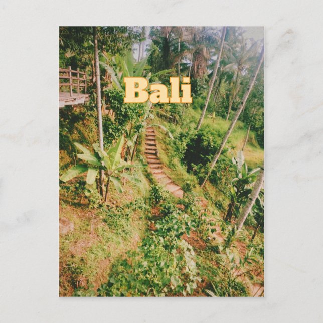 Bali Souvenir Flexible Photo Magnet Vykort (Framsida)