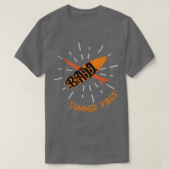 Bali Summer Vibes T Shirt (Design framsida)