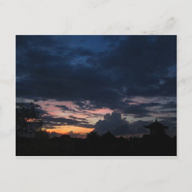 Bali Sunrise-vykort Vykort (Framsida)