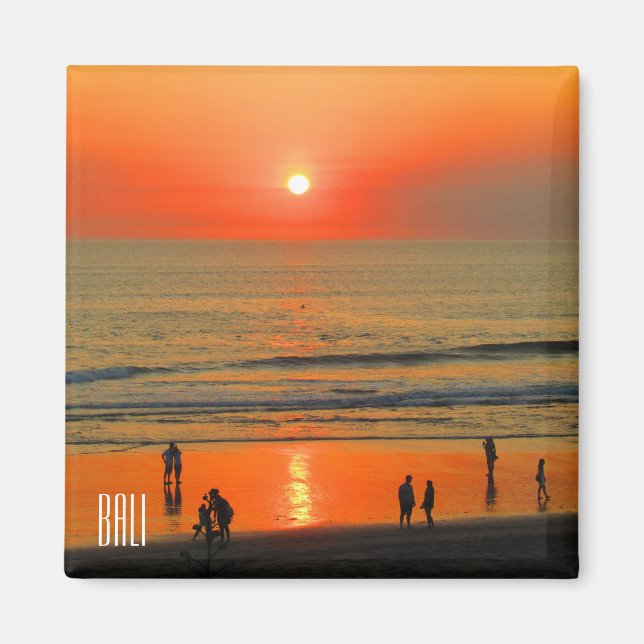 bali sunset magnet (Framsidan)