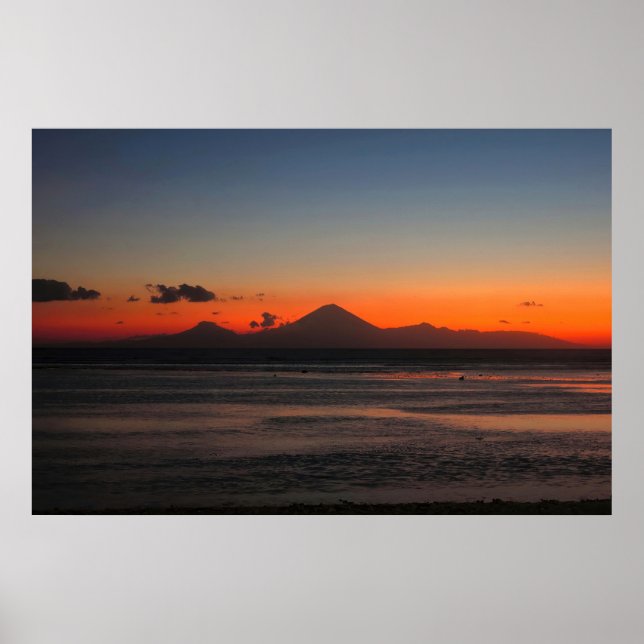 Bali Sunset Poster (Framsidan)
