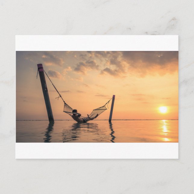 Bali Sunset Vykort (Framsida)