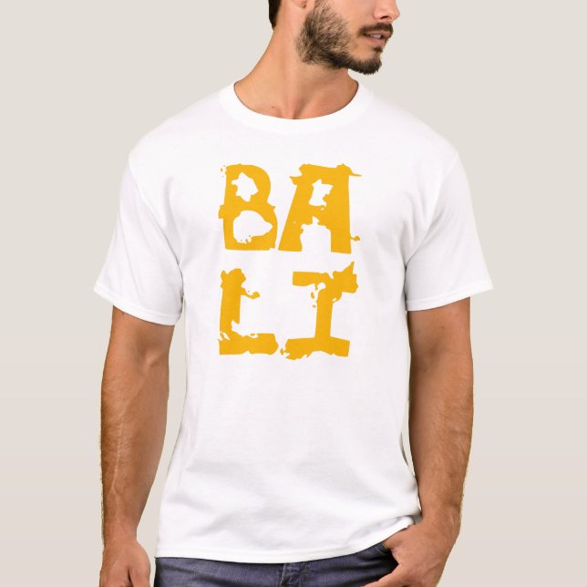 Bali T skjorta för man Tee Shirt (Framsida)