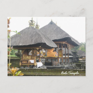 Bali Temple Vykort