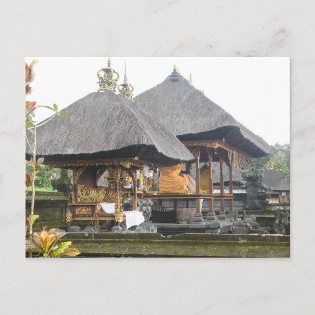 Bali Temple-vykort Vykort (Framsida)