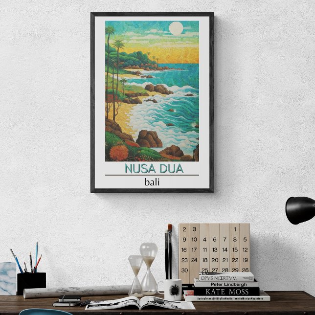 Bali Travel Poster, Nusa Dua, Poster (Skapare uppladdad)