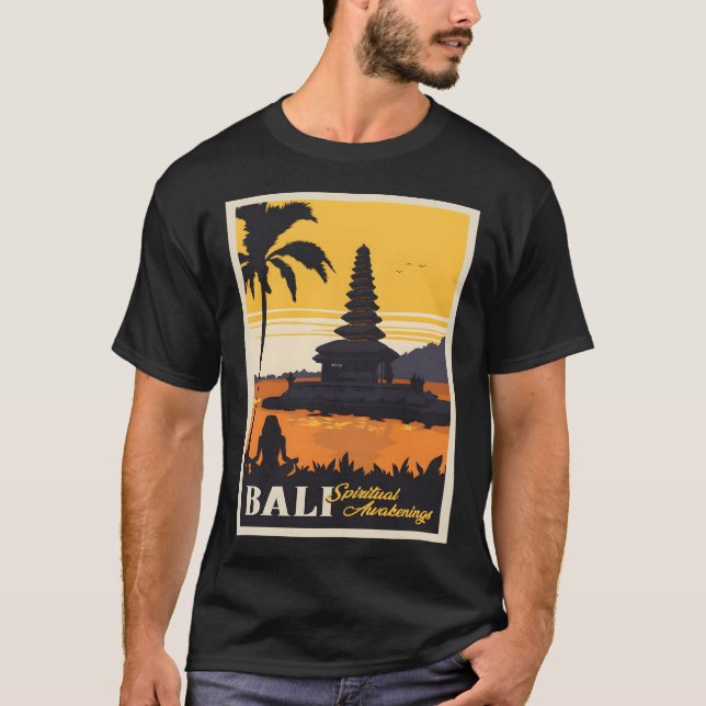Bali Travel T Shirt (Framsida)