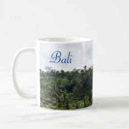 Bali Ubud Terraced Ricefields Kaffemugg