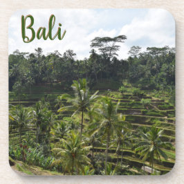 Bali Ubud Terraced Ris Fält Underlägg