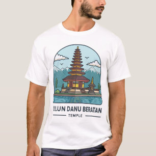 Bali Ulun Danu Beratan-templet T Shirt