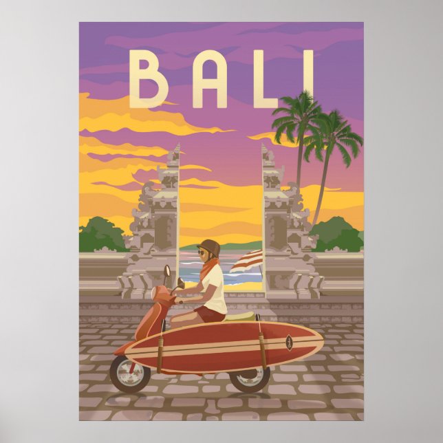Bali Vintage resor Poster (Framsidan)