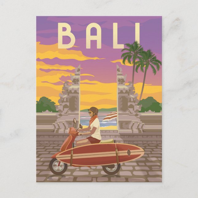 Bali-vykort Vykort (Framsida)