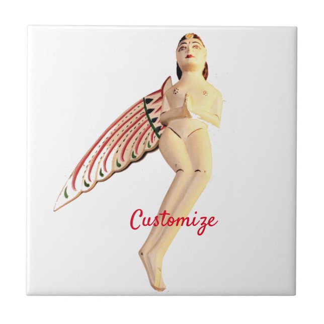 Bali Winged Goddess Thunder_Cove Kakelplatta (Framsidan)