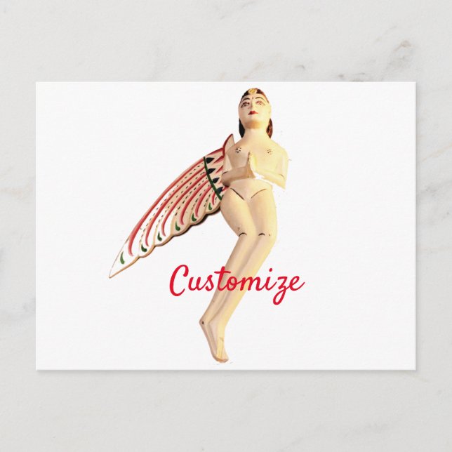 Bali Winged Goddess Thunder_Cove Vykort (Framsida)