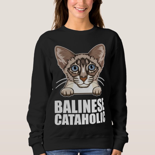 Balinese  Balinese cat  Balinese Dad  3 T Shirt (Framsida)