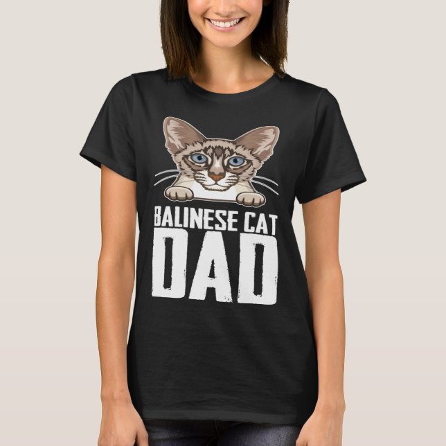 Balinese cat  Balinese  Balinese cats  12 T Shirt (Framsida)