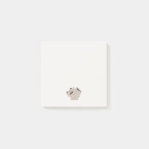 Balinese Cat Couple Post-it Block
