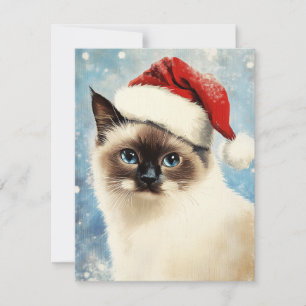 Balinese Cat-jul Julkort