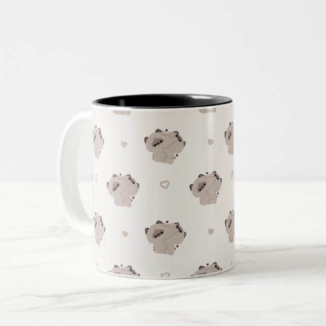 Balinese Cat lite Mugg (Framsida vänster)