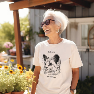 Balinese Cat Porträtt T Shirt