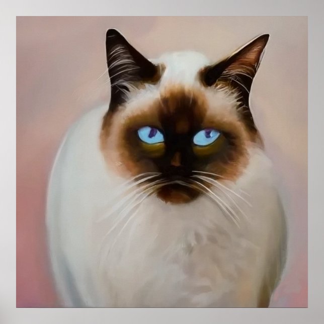 Balinese Cat Poster (Framsidan)