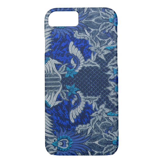 Balinesen blommar batik Case-Mate iPhone skal (Baksida)