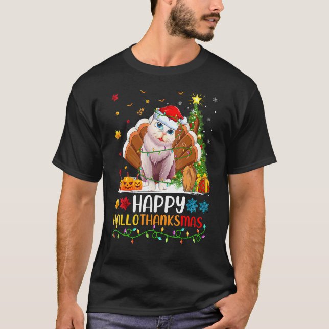 Balinesisk katt Djur     Balinesisk katt Hellothan T Shirt (Framsida)