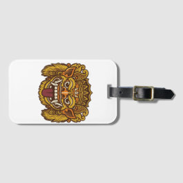 Balinesisk kulturell Barong Bagagebricka