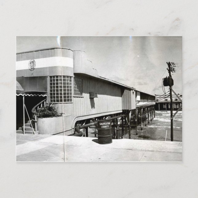 *Balinesiska rummet i Galveston, Texas Vykort (Framsida)